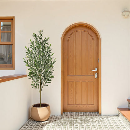 Artificial Olive Tree with Elegant White Pot  5FT/6FT/7FT/8FT