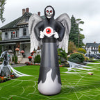 8FT Length Halloween Inflatable Grim Reaper - SHareconn