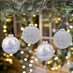 4 Pcs 120mm Large Christmas Balls Ornaments for Christmas Tree - SHareconn