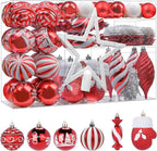 80Pcs Christmas Balls Ornaments Set