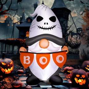 5FT Halloween Inflatables Gnome - SHareconn