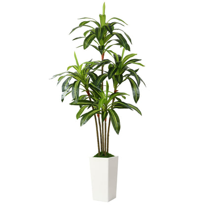 Artificial Dracaena Faux Tree-4FT/5FT/6FT