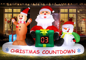 8 FT Christmas Inflatable Outdoor Decorations