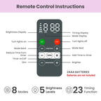 SHareconn 4ft Prelit Snow Flocked Artificial Holiday Christmas Tree with Remote (Upgraded), 170 Pre-Lit Multi-Color RGB Lights, Full Snow Branch Tips for Home, Office, Party Decoration, 4 FT, Pink - SHareconn