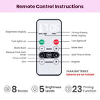 4ft Premium Prelit Warm White & Multi-Color Lights Artificial Hinged Slim Pencil Christmas Tree with Remote - SHareconn