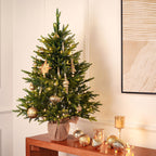 80pcs Light Gold Christmas Balls Ornaments Set with Lanyards