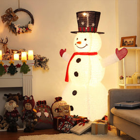 5FT Plush Snowman Christmas Decoration