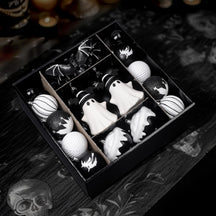 58ct Halloween Tree Ornaments(Black & White) - SHareconn
