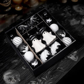 58ct Halloween Tree Ornaments(Black & White) - SHareconn