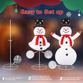 5FT Plush Snowman Christmas Decoration
