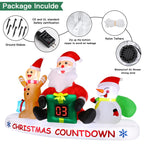 8 FT Christmas Inflatable Outdoor Decorations