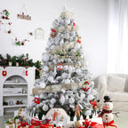 100pcs Shatterproof Plastic Christmas Tree Decorations Ornaments Set - SHareconn