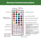 SHareconn 7.5ft Prelit Snow Flocked Artificial Hinged Slim Pencil Christmas Tree, with Remote Controlled Multi-Color RGB Lights, Full Branch Tips,Good Choice Decoration for Xmas Holiday,7.5 FT, Green - SHareconn