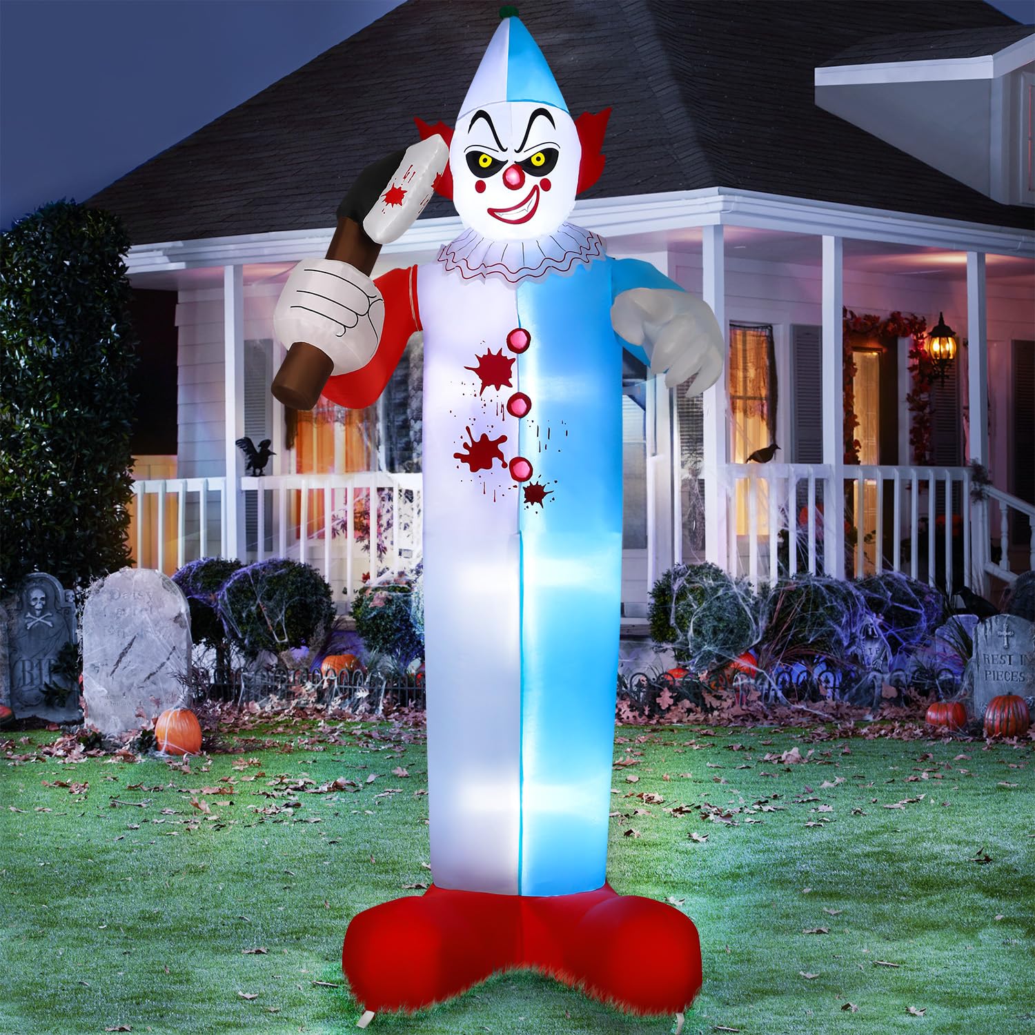 8FT Halloween Inflatables Joker - SHareconn