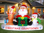 8 FT Christmas Inflatable Outdoor Decorations