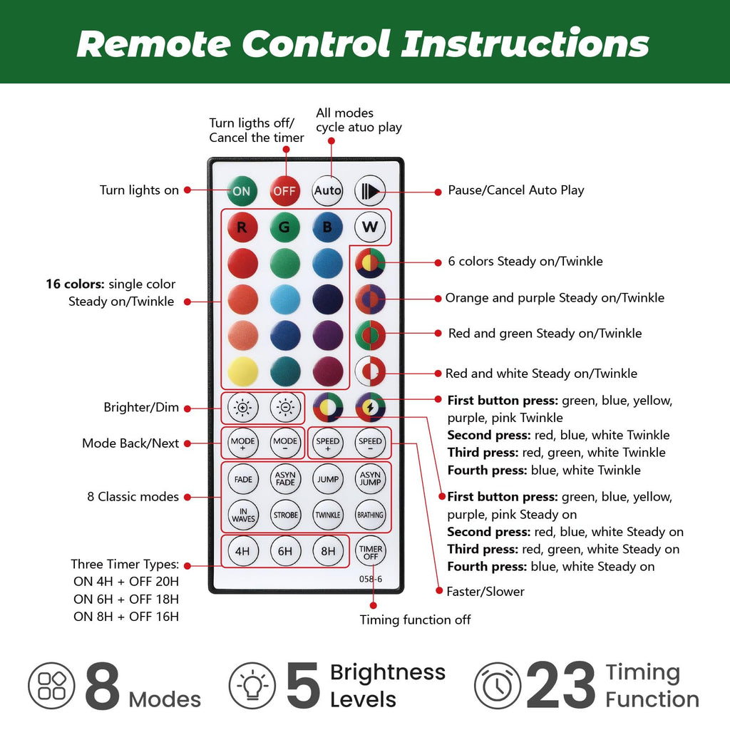 SHareconn 9ft Prelit Artificial Hinged Christmas Pine Tree with Remote Control, Pre-Lit 470 Led Color Changing RGB Lights, Pine Cones, Perfect Choice for Xmas Decoration, 9FT - SHareconn