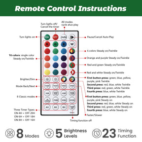 SHareconn 9ft Prelit Artificial Hinged Christmas Pine Tree with Remote Control, Pre-Lit 470 Led Color Changing RGB Lights, Pine Cones, Perfect Choice for Xmas Decoration, 9FT - SHareconn