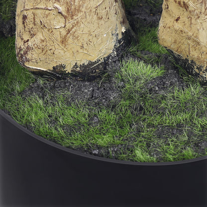 Alupssuc Olive Tree Artificial Plants with Lifelike Olive Leaves, Outdoor Indoor Fake Plants for Home Living Room Bedroom Balcony Corner Office Garden Decor, 150CM